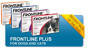 Frontline Plus for Dogs & Cats