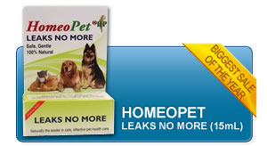 HomeoPet Leaks No More (15mL)