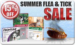 Summer Flea & Tick Sale