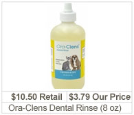 Ora-Clens Dental Rinse for Dogs and Cats (oz)