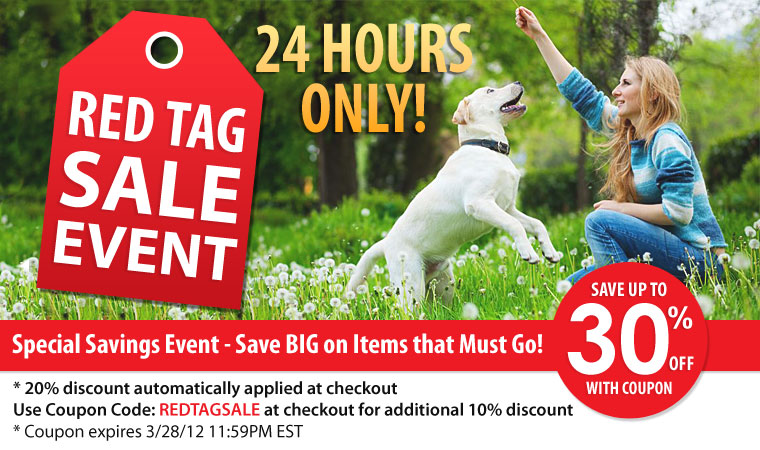 Red Tag Sale Event