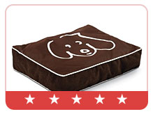 Dog Eared Pet Bed - Twig