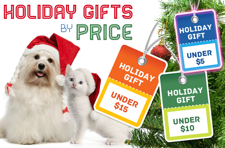 Pet Gifts by Price Best Christmas Gifts for Pets