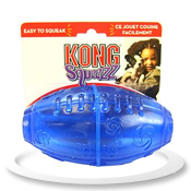 KONG Squeezz Football Large (Assorted)
