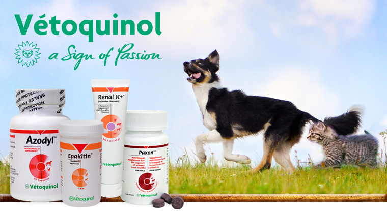 Vetoquinol, manufacturer of Azodyl & Epakitin