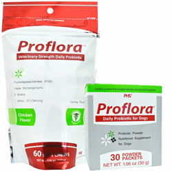 Proflora Probiotic Soft Chews & Powder for Dogs