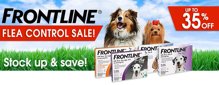 Frontline Flea Sale for Dogs