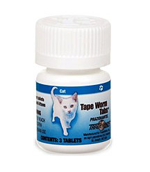 Tape Worm Tabs for Cats